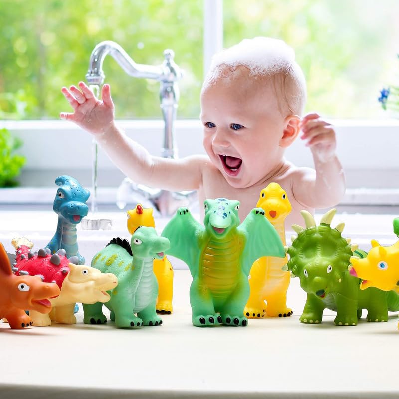 Hely Cancy Dinosaur Bath Toys - Squirt & Pool Toys for Kids - Image 3